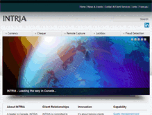 Tablet Screenshot of intriaitemsinc.com